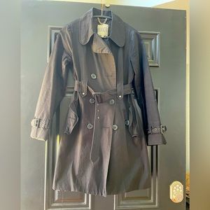 BB Dakota Stylish and classic Black trench coat
